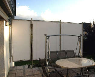 Sichtschutz Bespannung