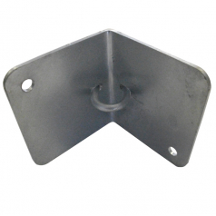 Ankerplatte f&uuml;r Sonnensegel - Inneneck 150mm x 160mm