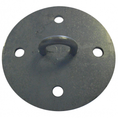 Ankerplatte f&uuml;r Sonnensegel - rund 160mm